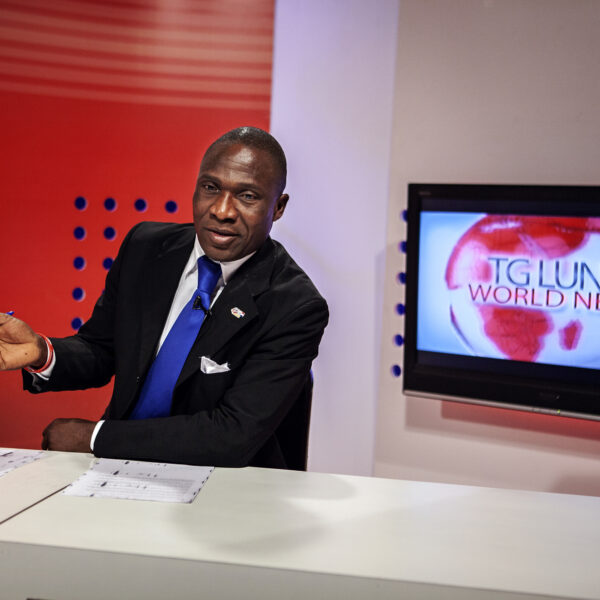 The Senegalese speaker Capt Doe Prosper explaining the facts.
Caserta 2015.