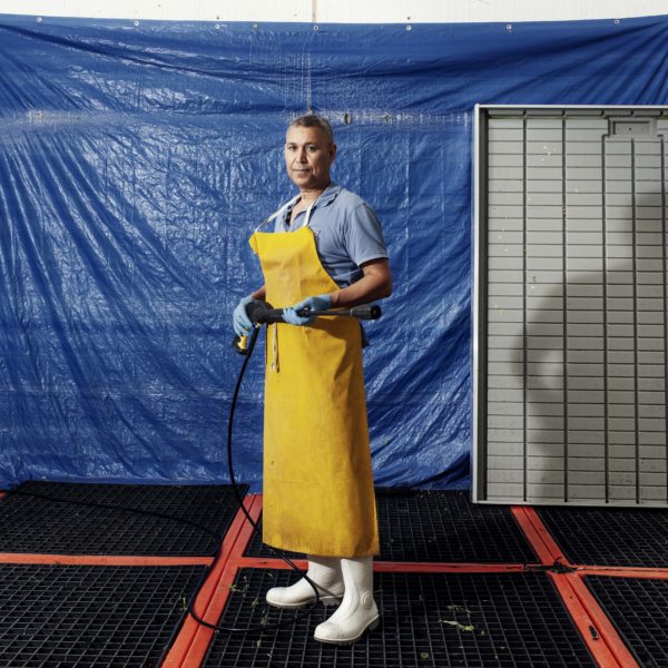 Melzo, Milan.

Said Daani, Technician (Directs and manages the tecnical operation and inventory inside the farm, such as sowing and harvesting.)